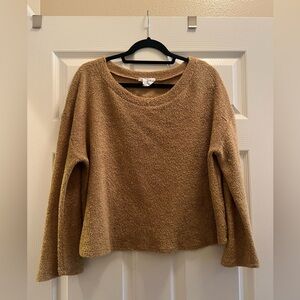Cozy Tan/Mustard Color Sweater